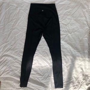 Lululemon Align Super High Rise 28” Black Sz 6